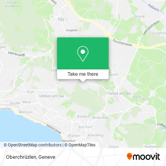 Oberchrüzlen map