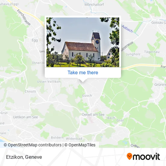Etzikon map