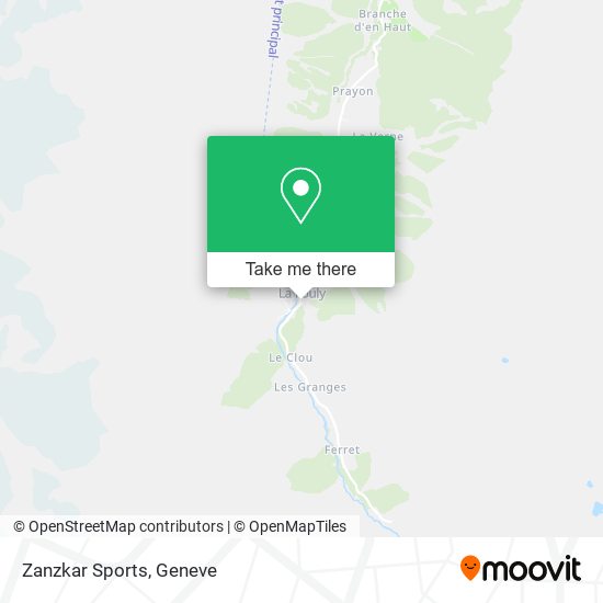 Zanzkar Sports map