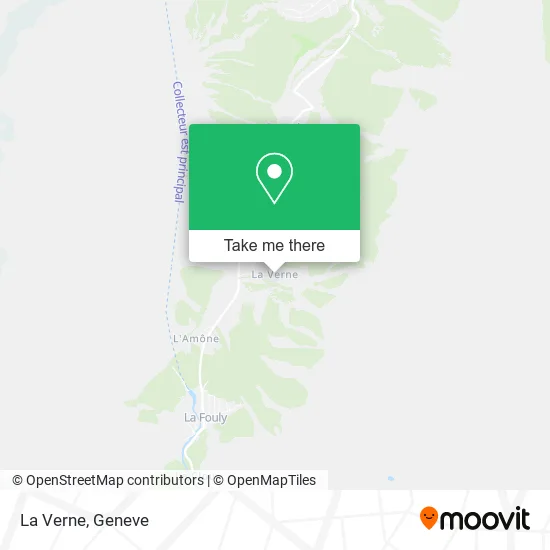 La Verne map