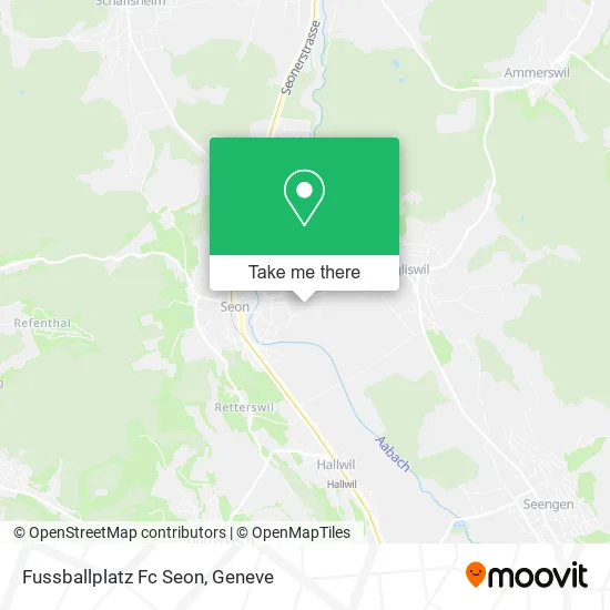 Fussballplatz Fc Seon map