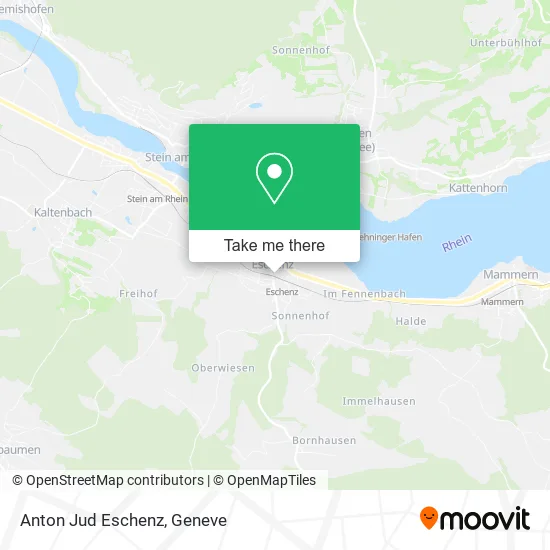 Anton Jud Eschenz map