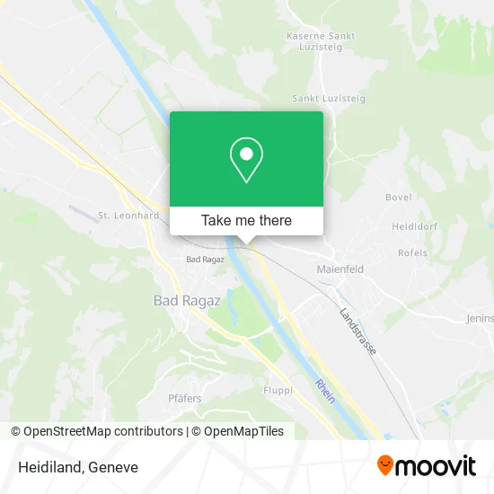 Heidiland map