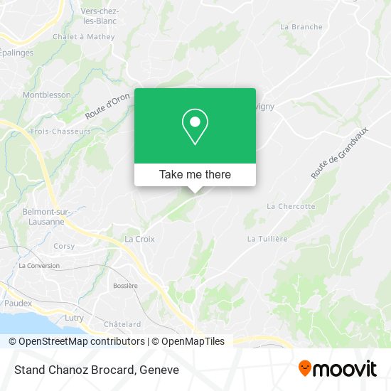 Stand Chanoz Brocard map