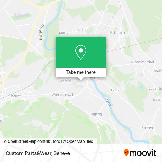 Custom Parts&Wear map