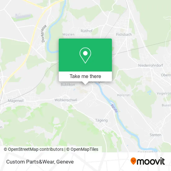 Custom Parts&Wear map