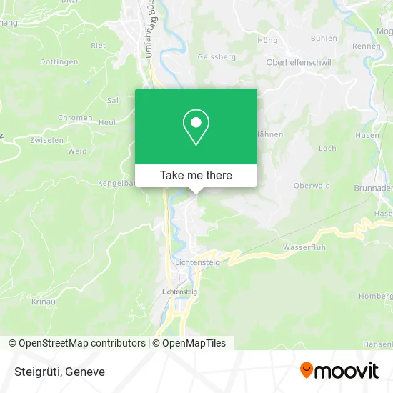Steigrüti map
