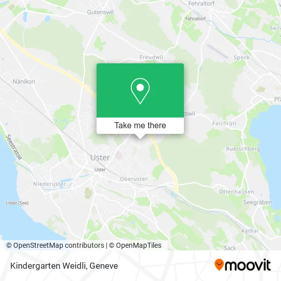Kindergarten Weidli map