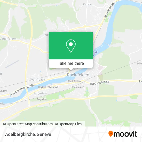 Adelbergkirche map