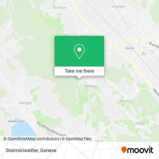Steimüriweiher map