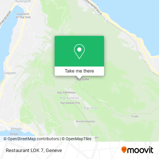 Restaurant LOK 7 map