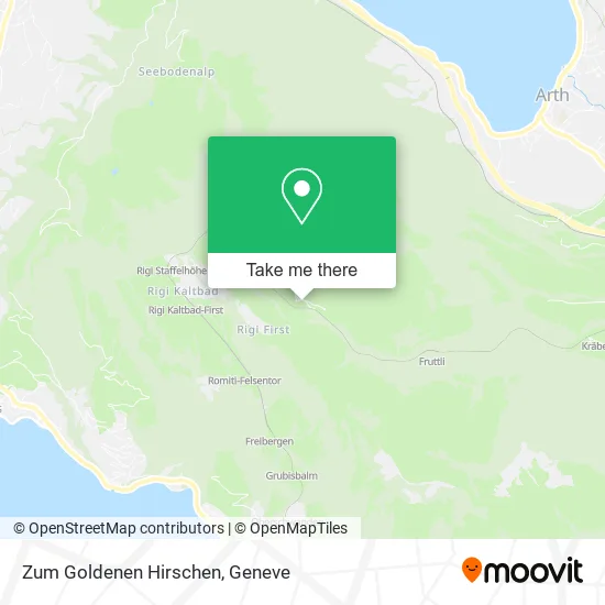 Zum Goldenen Hirschen map