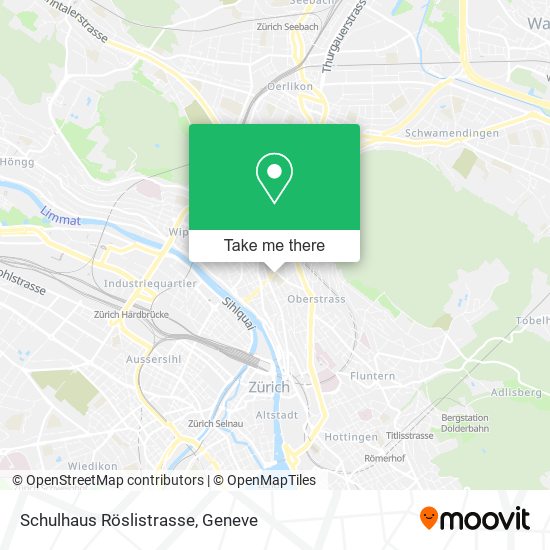 Schulhaus Röslistrasse map