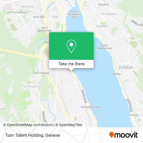 Tom Talent Holding map