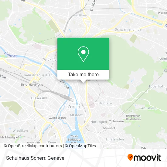 Schulhaus Scherr map