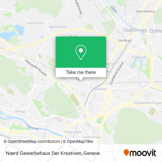 Nœrd Gewerbehaus Der Kreativen map