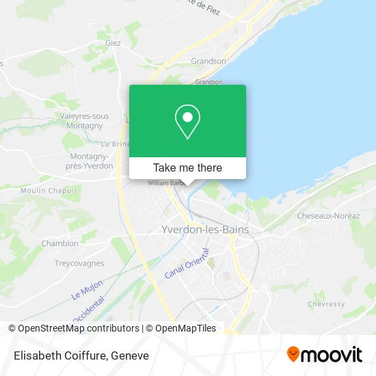 Elisabeth Coiffure map