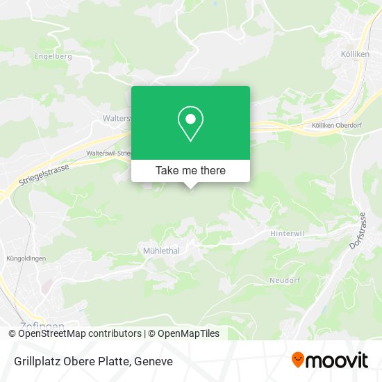 Grillplatz Obere Platte plan