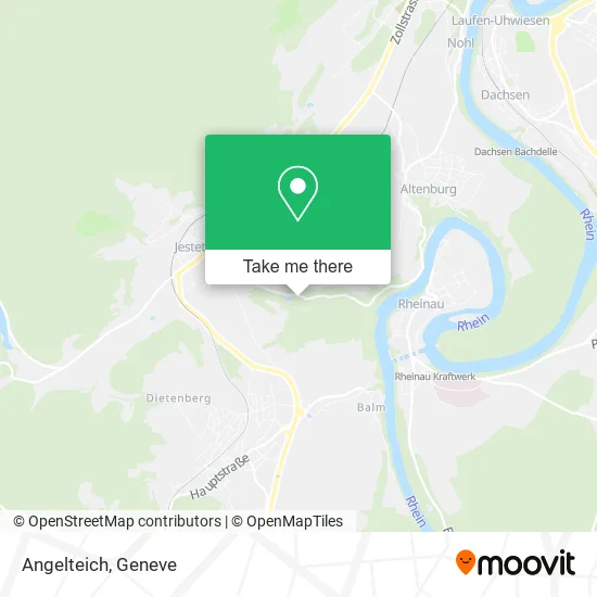 Angelteich plan
