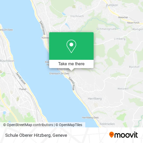 Schule Oberer Hitzberg map