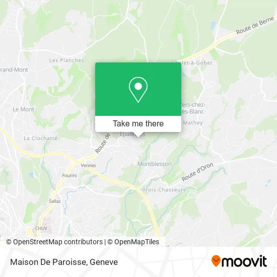 Maison De Paroisse map