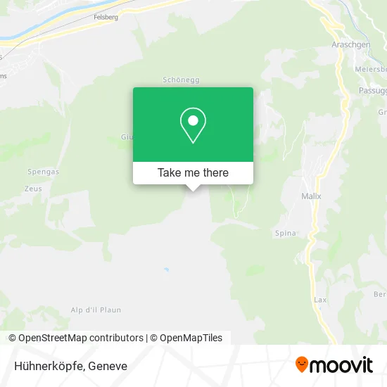 Hühnerköpfe map