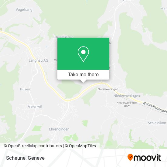 Scheune map