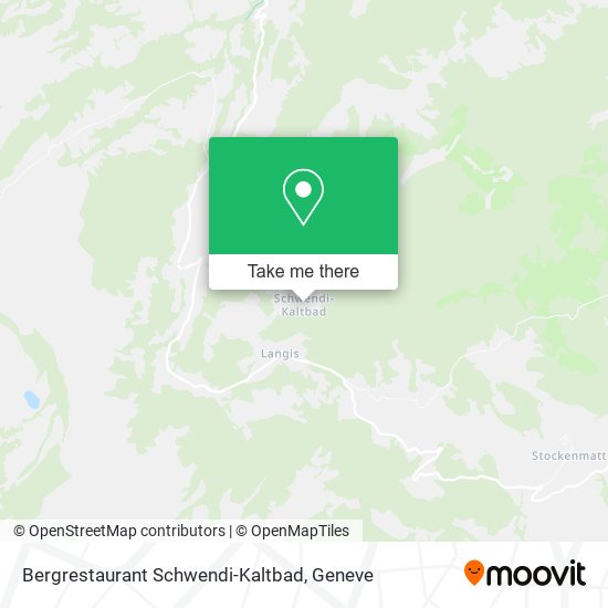 Bergrestaurant Schwendi-Kaltbad map