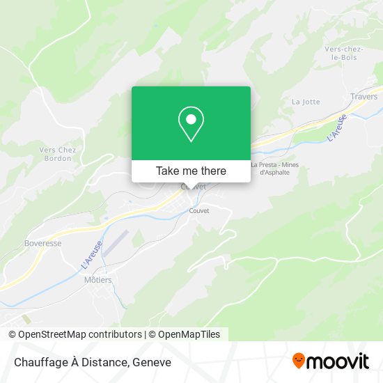 Chauffage À Distance map