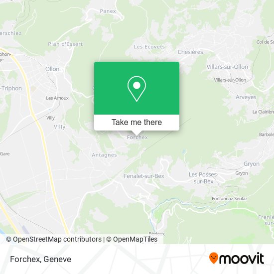 Forchex map