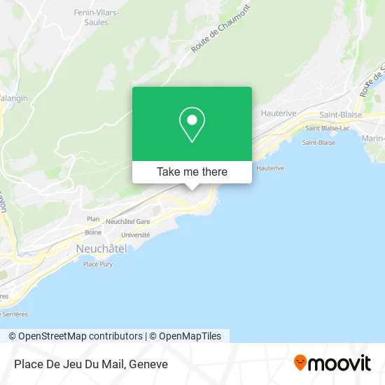 Place De Jeu Du Mail map