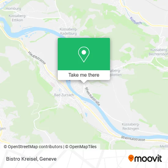 Bistro Kreisel map