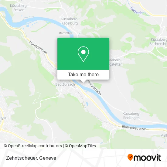 Zehntscheuer map