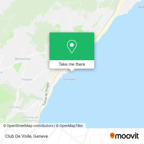 Club De Voile map