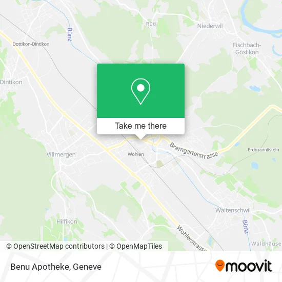 Benu Apotheke map