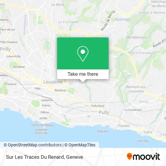 Sur Les Traces Du Renard map