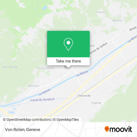 Von Roten map