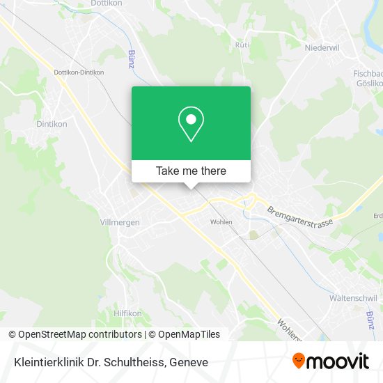 Kleintierklinik Dr. Schultheiss map