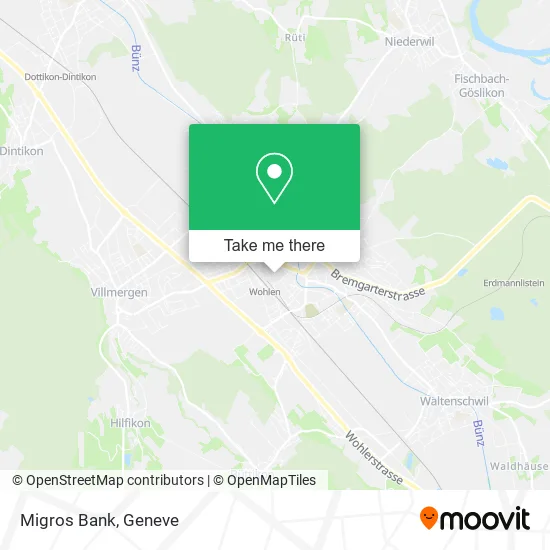 Migros Bank map