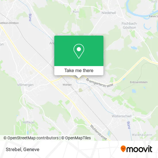 Strebel map