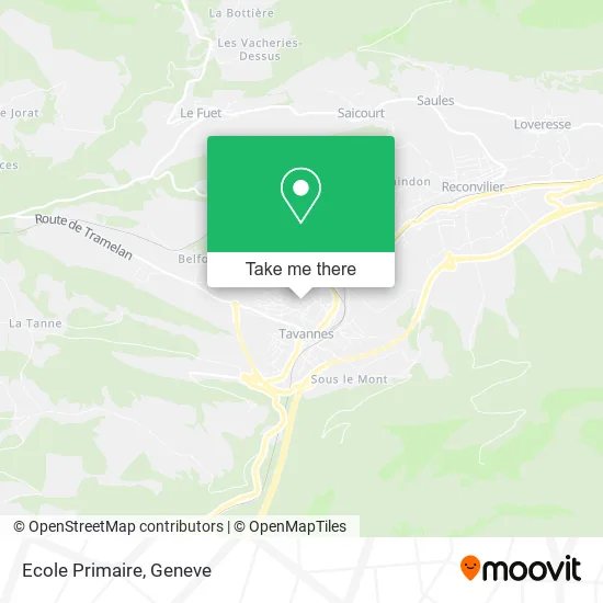 Ecole Primaire plan