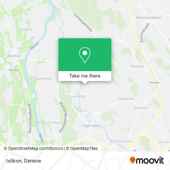 Islikon map