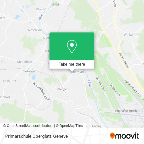 Primarschule Oberglatt map