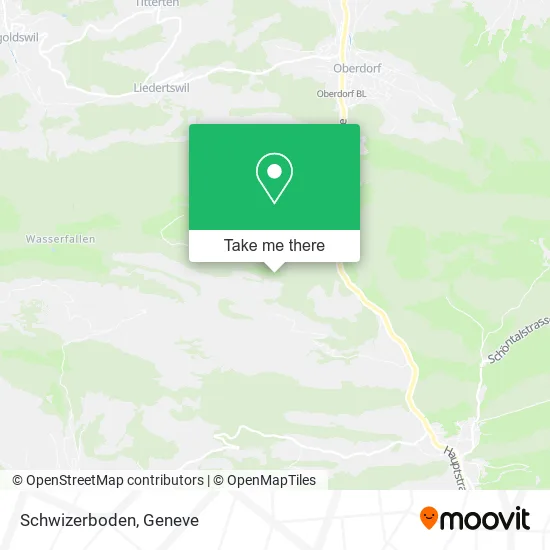 Schwizerboden map