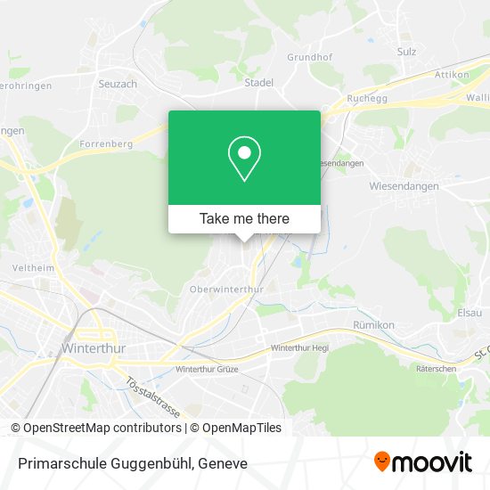Primarschule Guggenbühl map