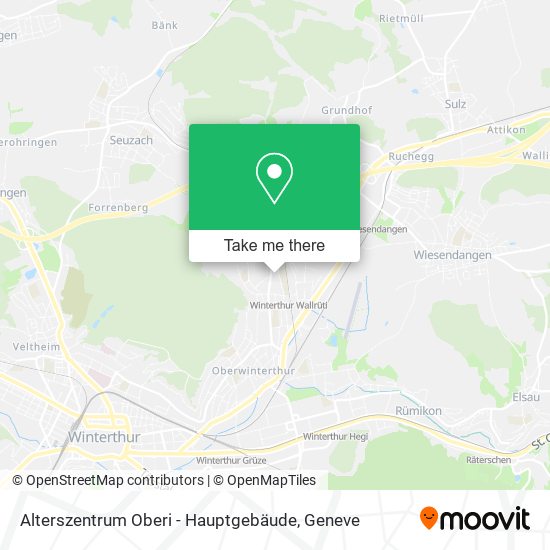Alterszentrum Oberi - Hauptgebäude map
