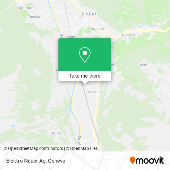 Elektro Nauer Ag map