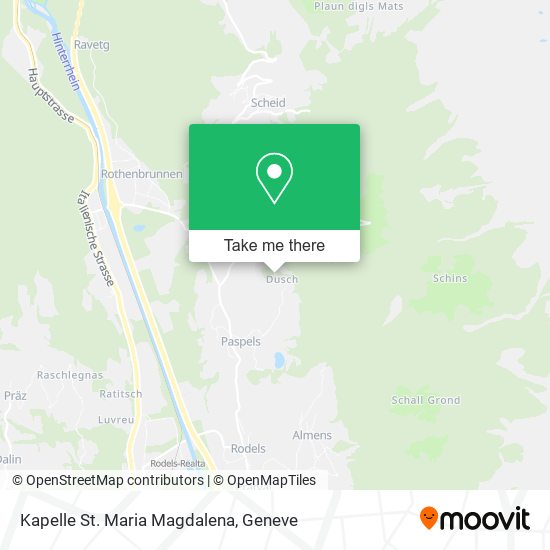 Kapelle St. Maria Magdalena map