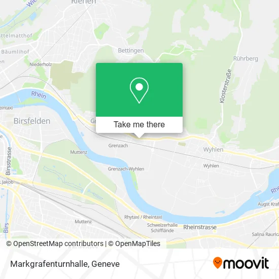 Markgrafenturnhalle map