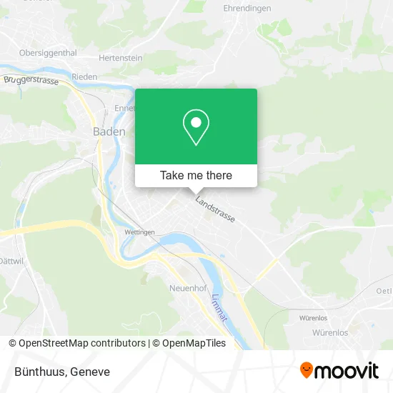 Bünthuus map